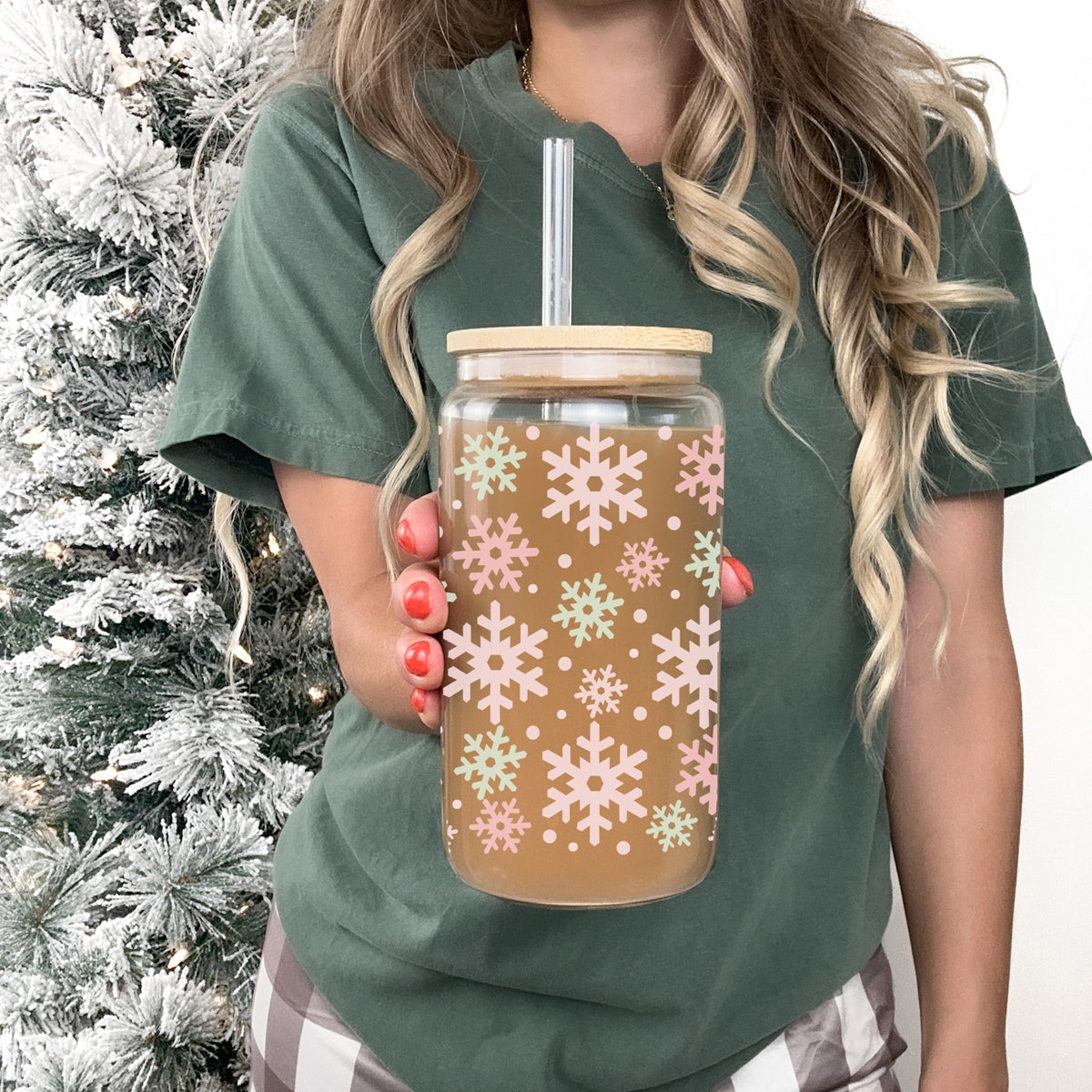 Pastel Snowflakes