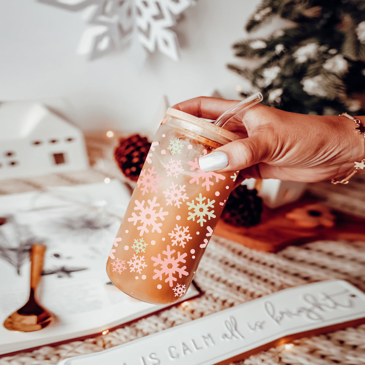 Pastel Snowflakes