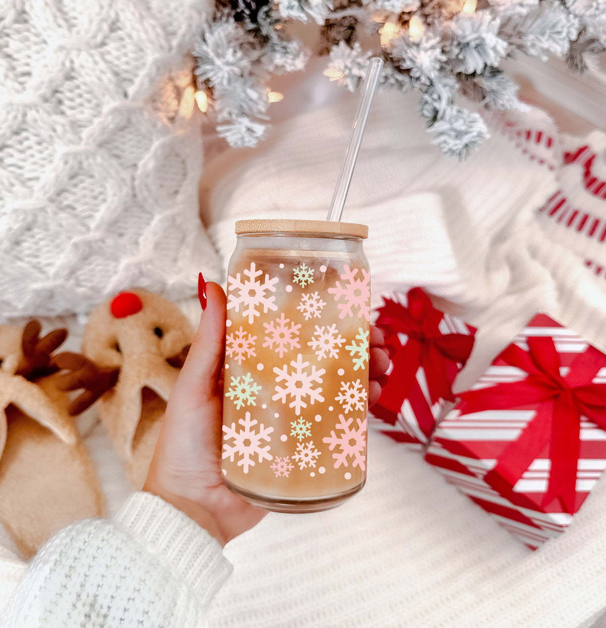 Pastel Snowflakes