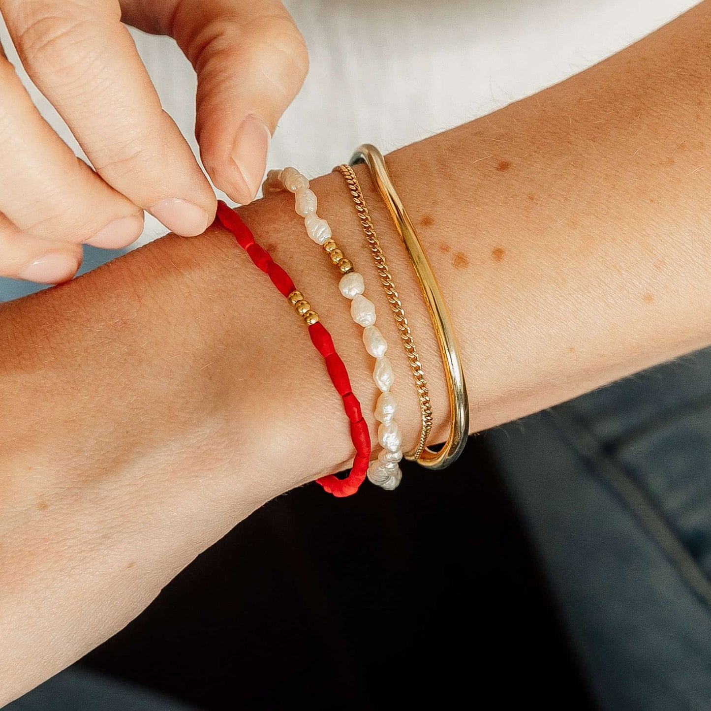 Red Coral Bracelet