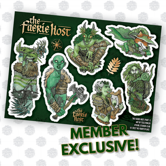The Faerie Host Stickers (Part 1)