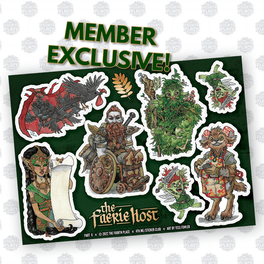 The Faerie Host Stickers (Part 2)