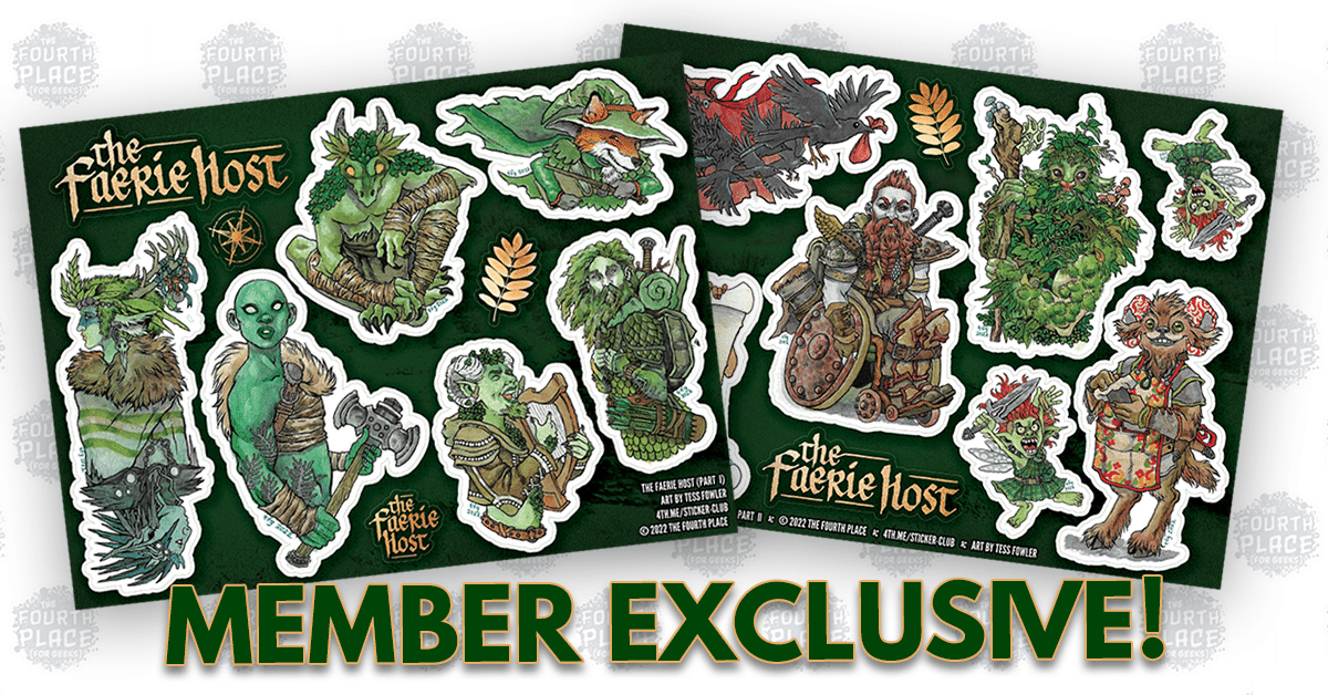The Faerie Host Stickers (Part 2)