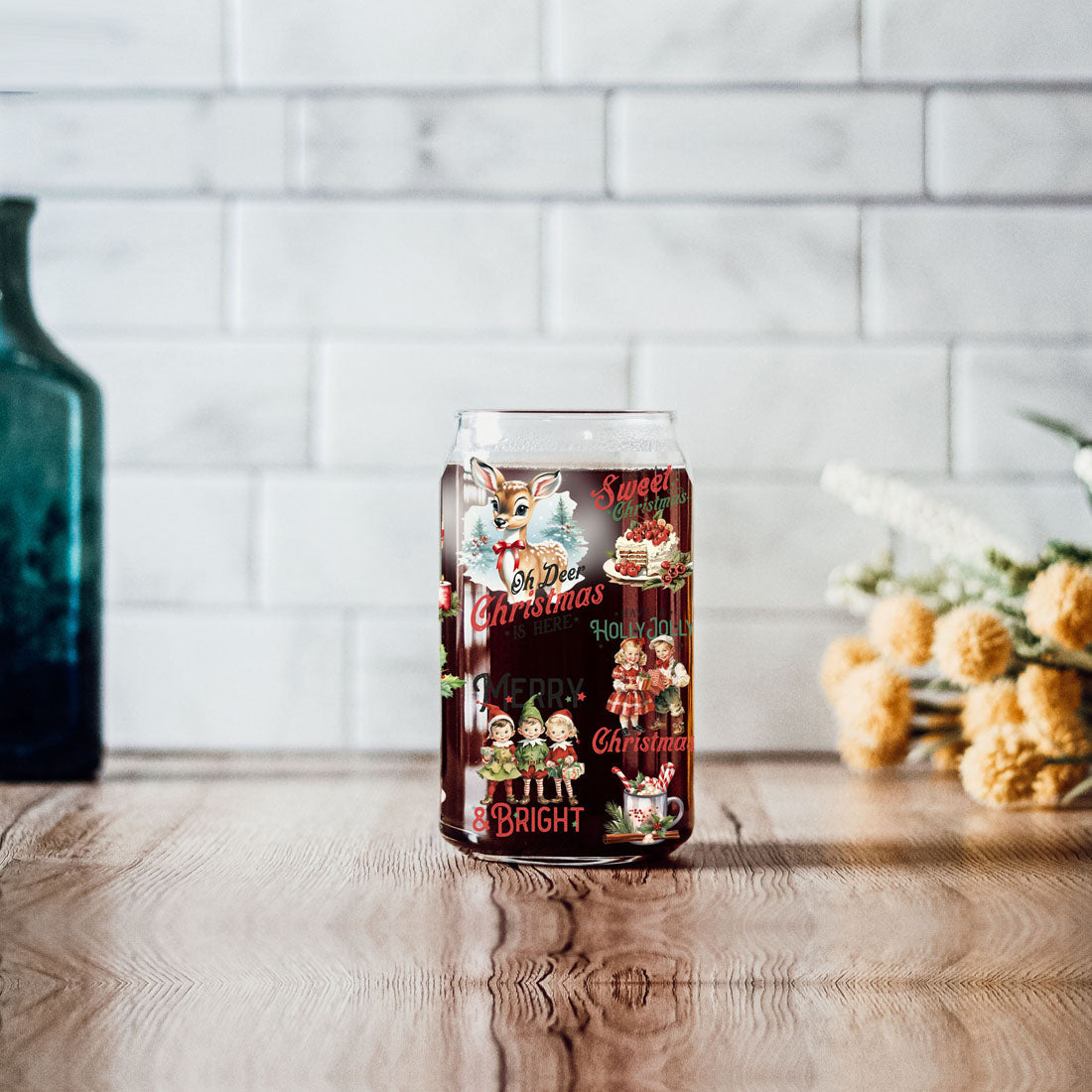 Vintage Christmas 17oz