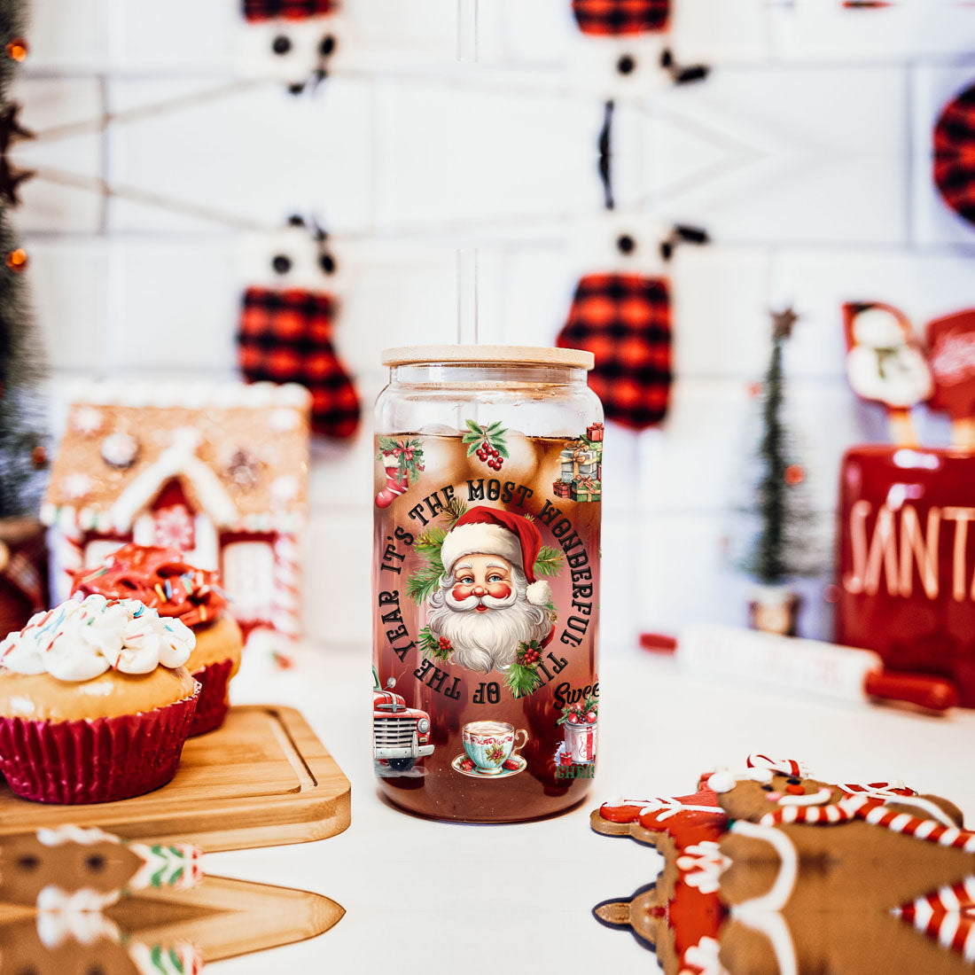Vintage Christmas 17oz
