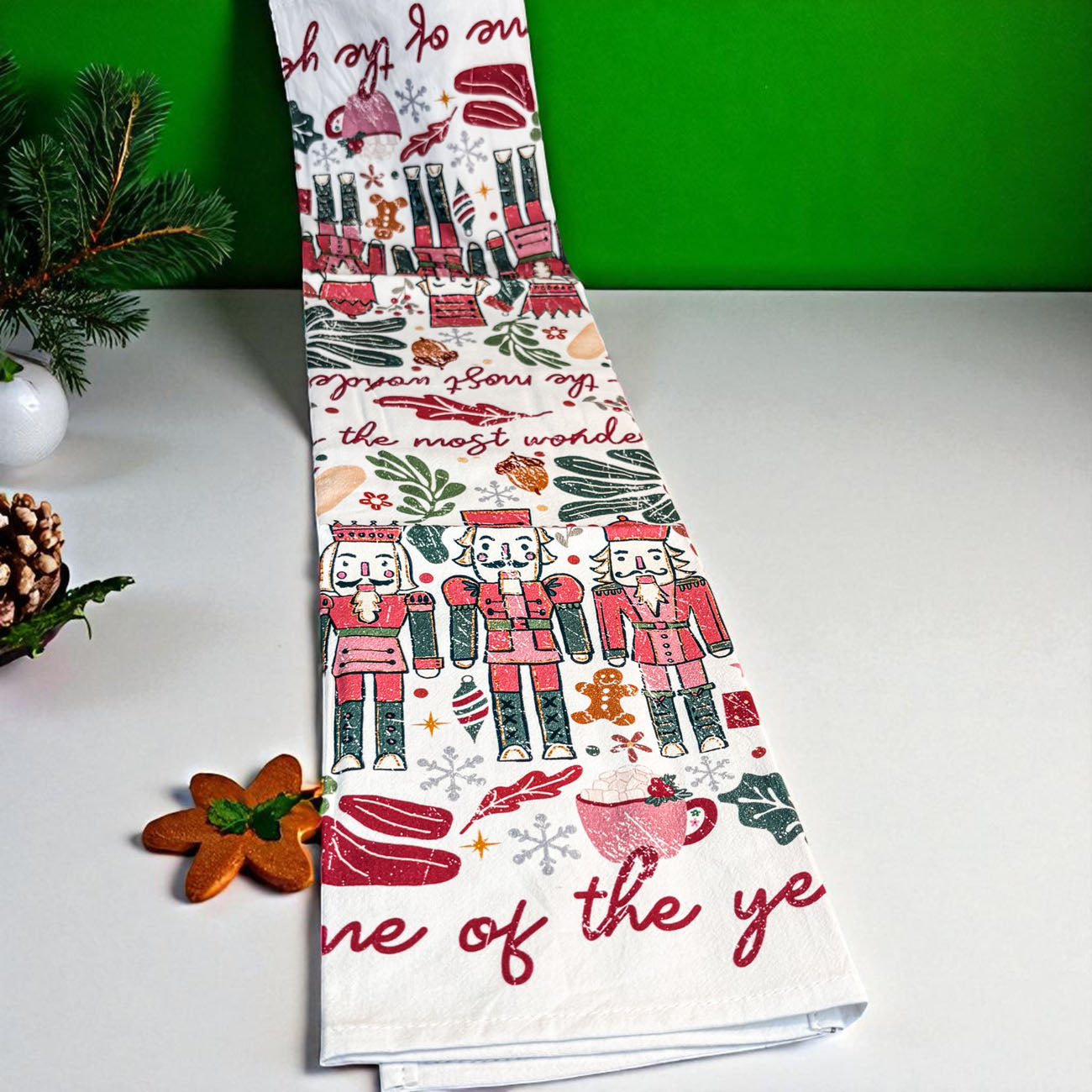 Boho Floral Nutcracker