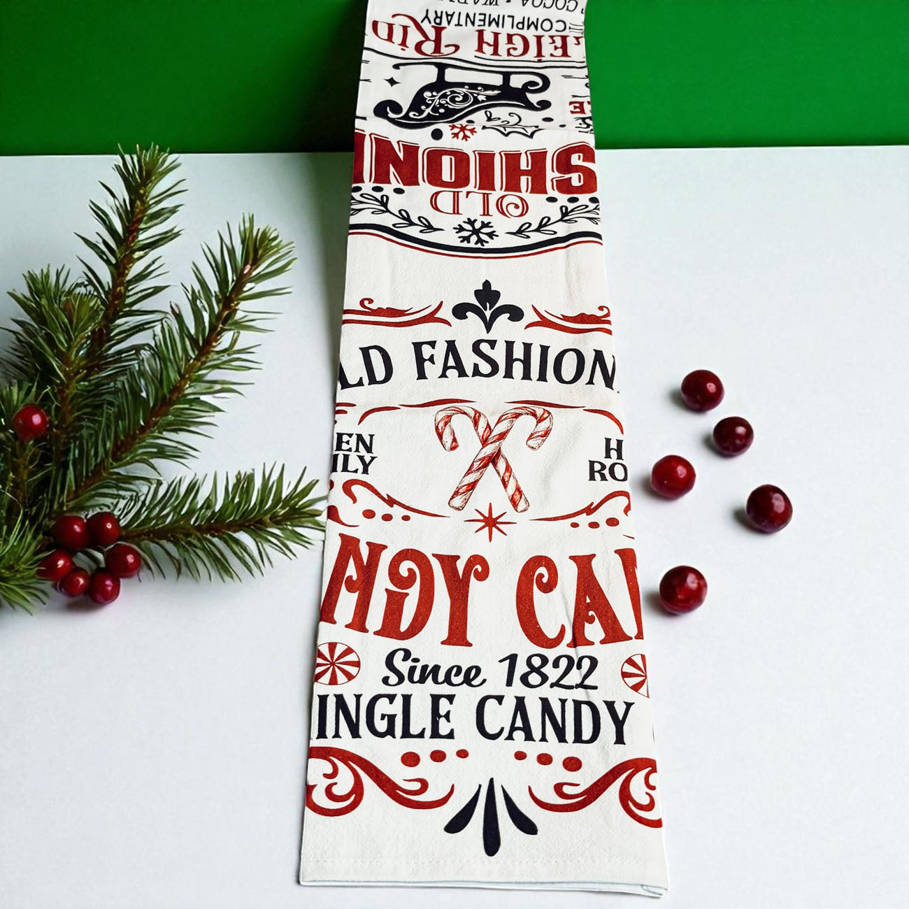 Sleigh + Candy Canes
