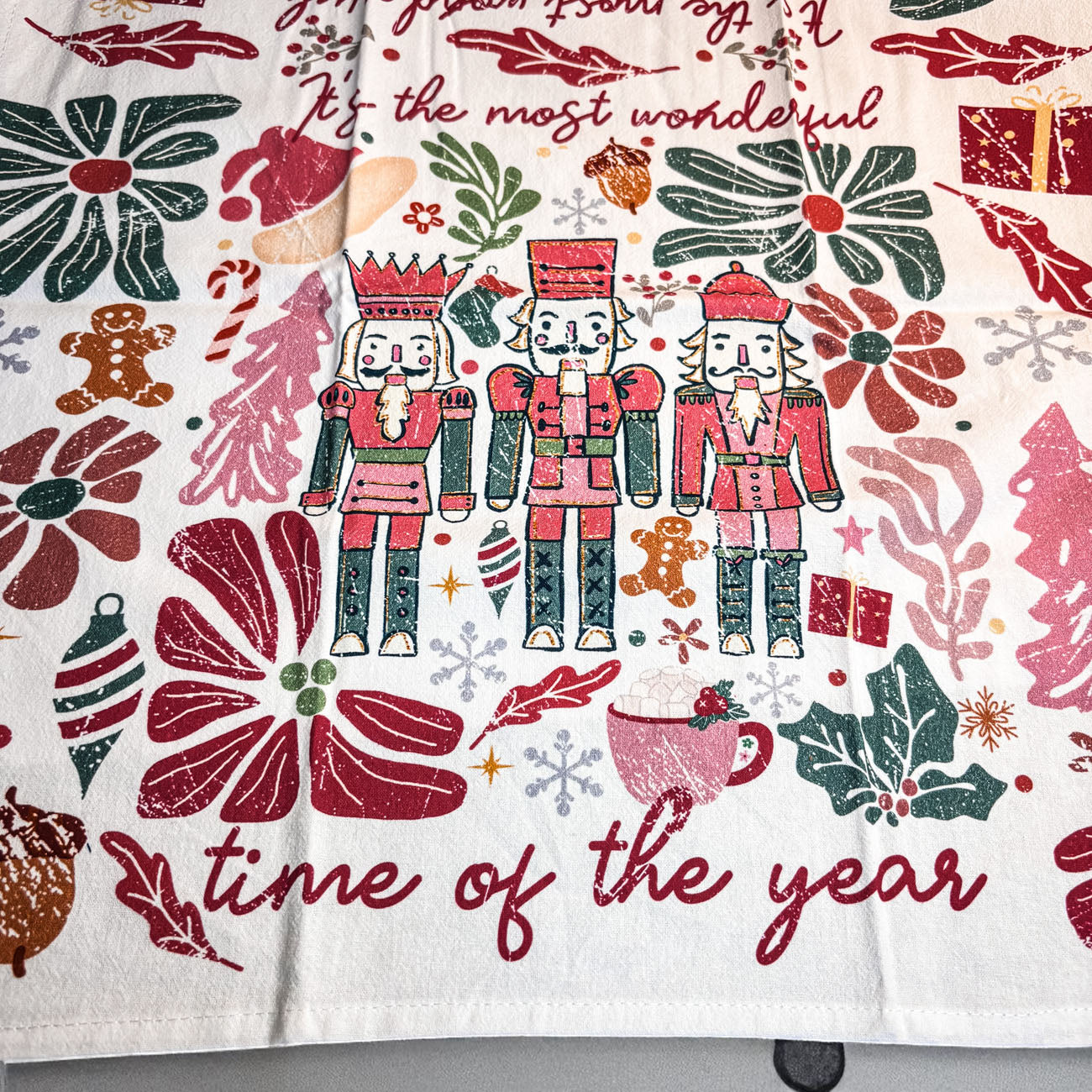 Boho Floral Nutcracker