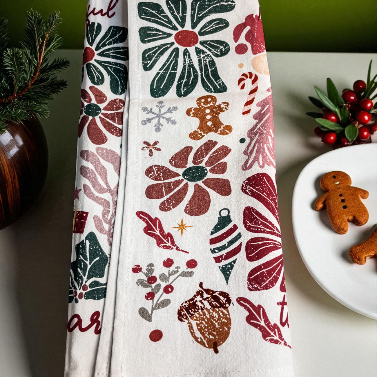 Boho Floral Nutcracker