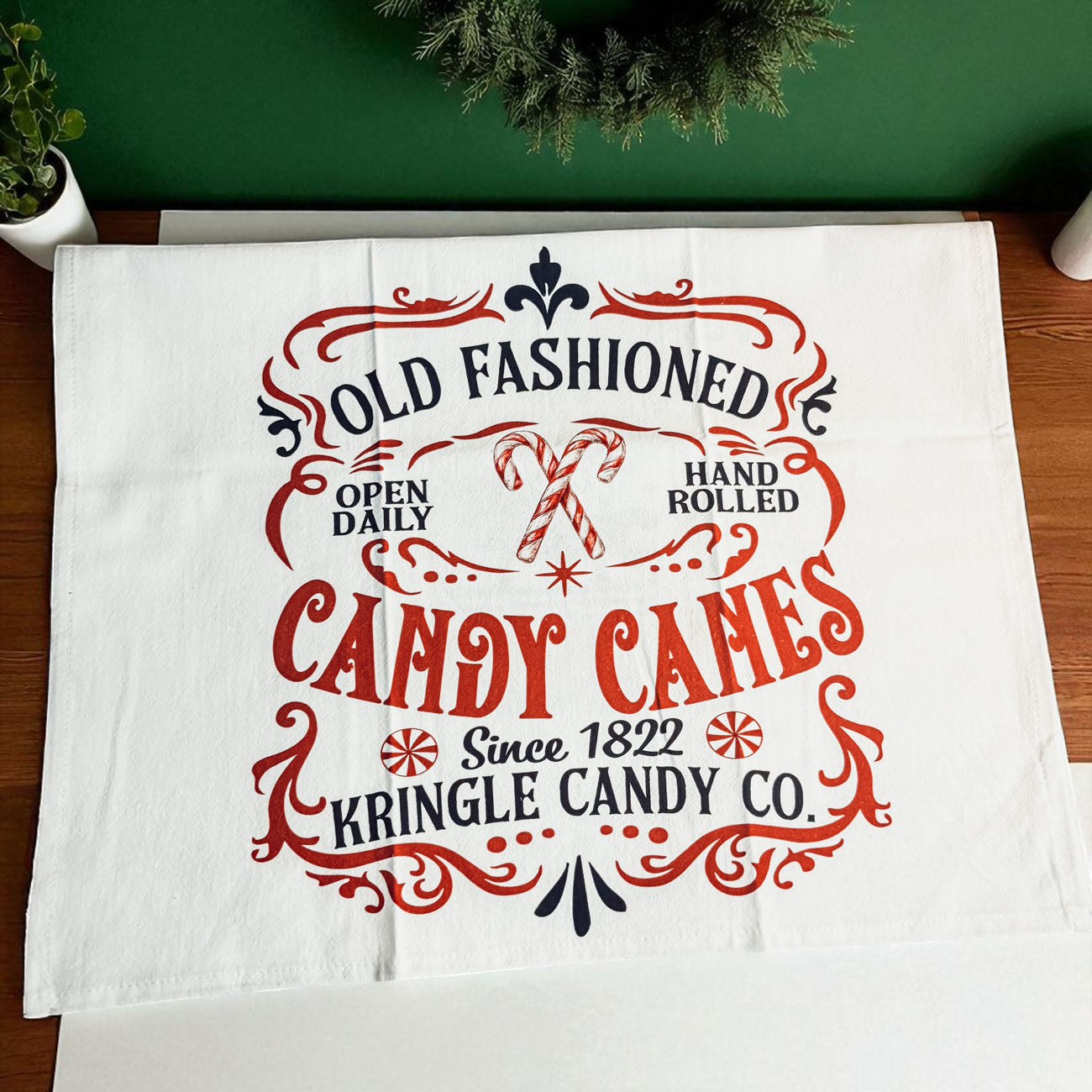 Sleigh + Candy Canes